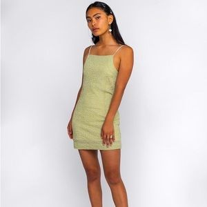 Paloma Wool Serena Dress in Green, Size S
